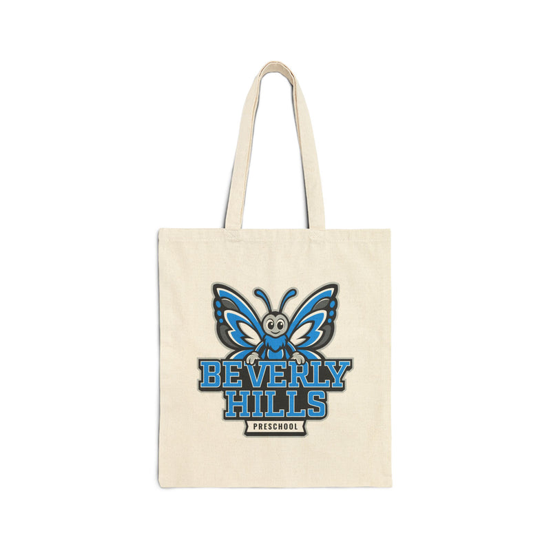 Beverly Hills Preschool Butterfly Cotton Tote Bag