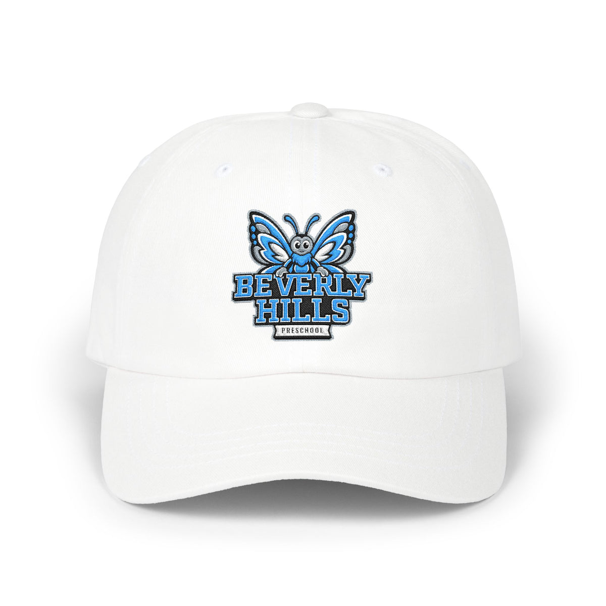 Beverly Hills Butterfly Embroidered Dad Cap