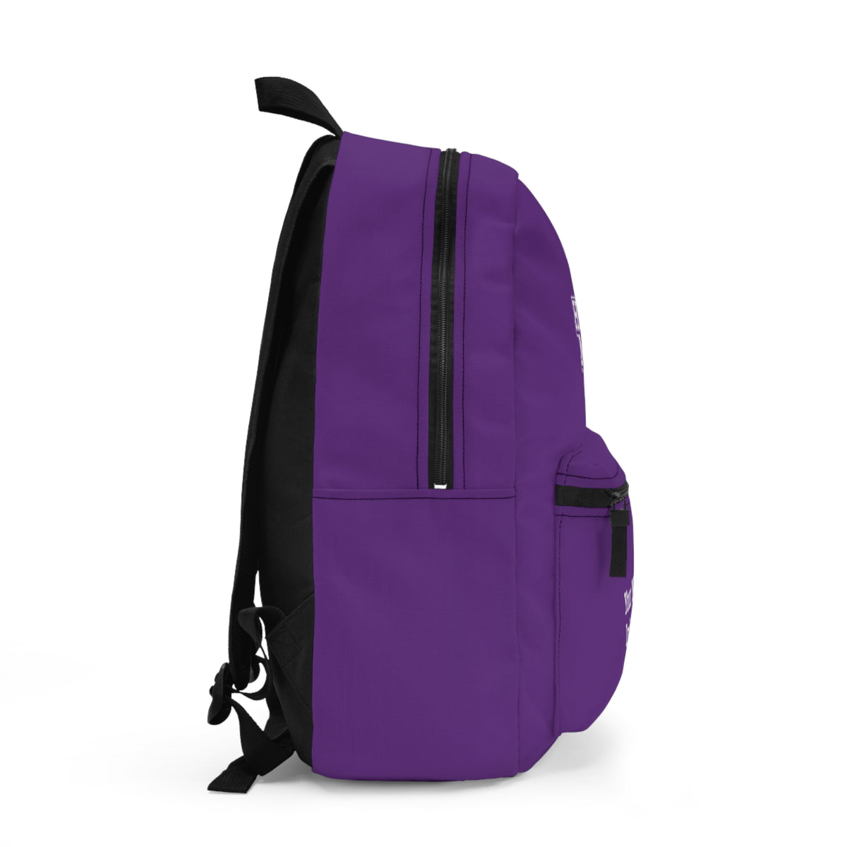 Horace Mann Elementary School Purple Backpack with Husky Logo